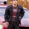 Nathan Williams Brave the Dark Black Leather Jacket