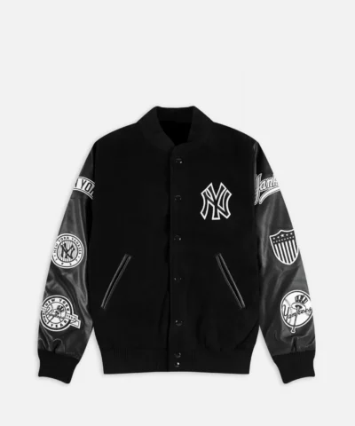 New Era MLB Heritage New York Yankees Varsity Jacket scaled 1