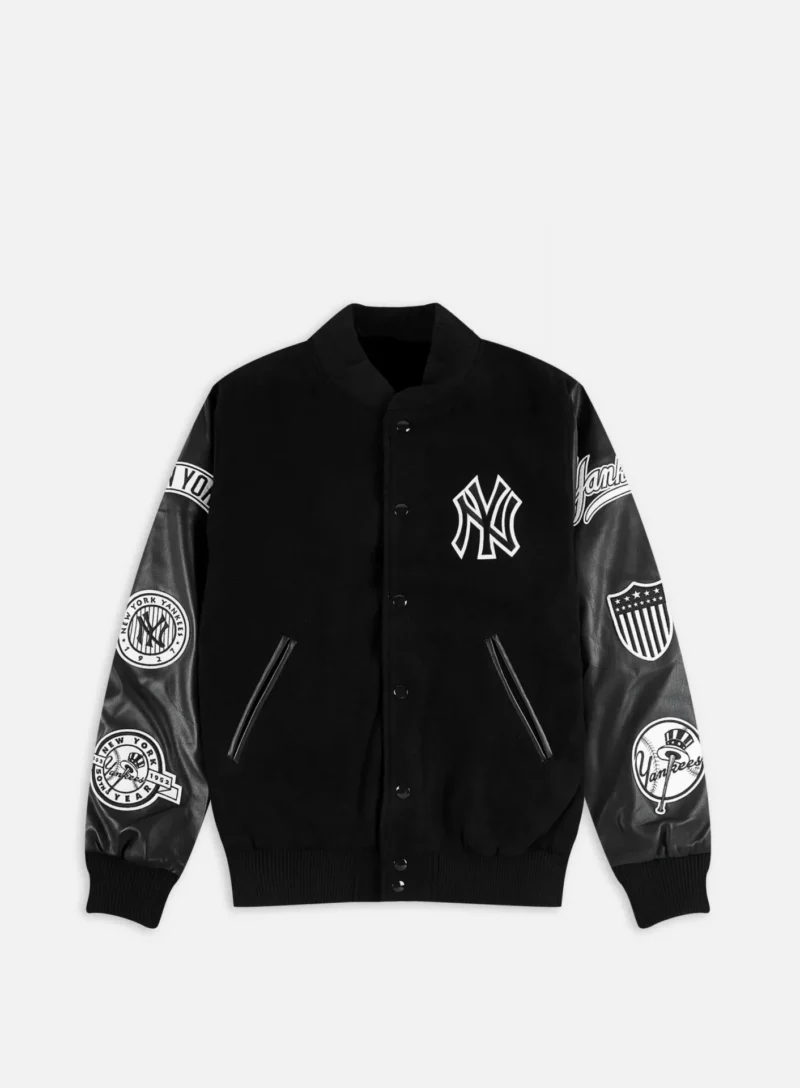New Era MLB Heritage New York Yankees Varsity Jacket scaled 1