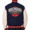 New Orleans Pelicans Varsity Blue Jacket