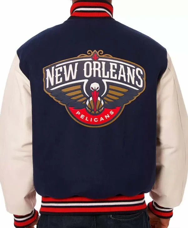 New Orleans Pelicans Varsity Blue Jacket