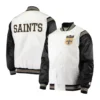 New Orleans Saints Historic Renegade White and Black Jacket