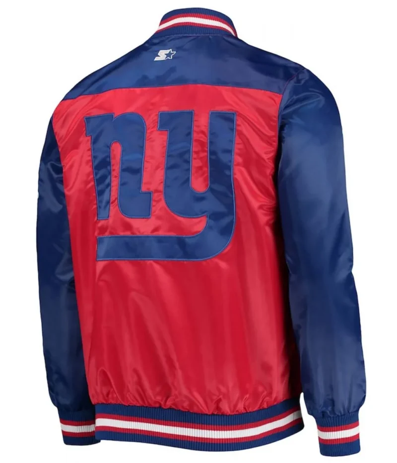 New York Giants Varsity The Tradition II Satin Jacket