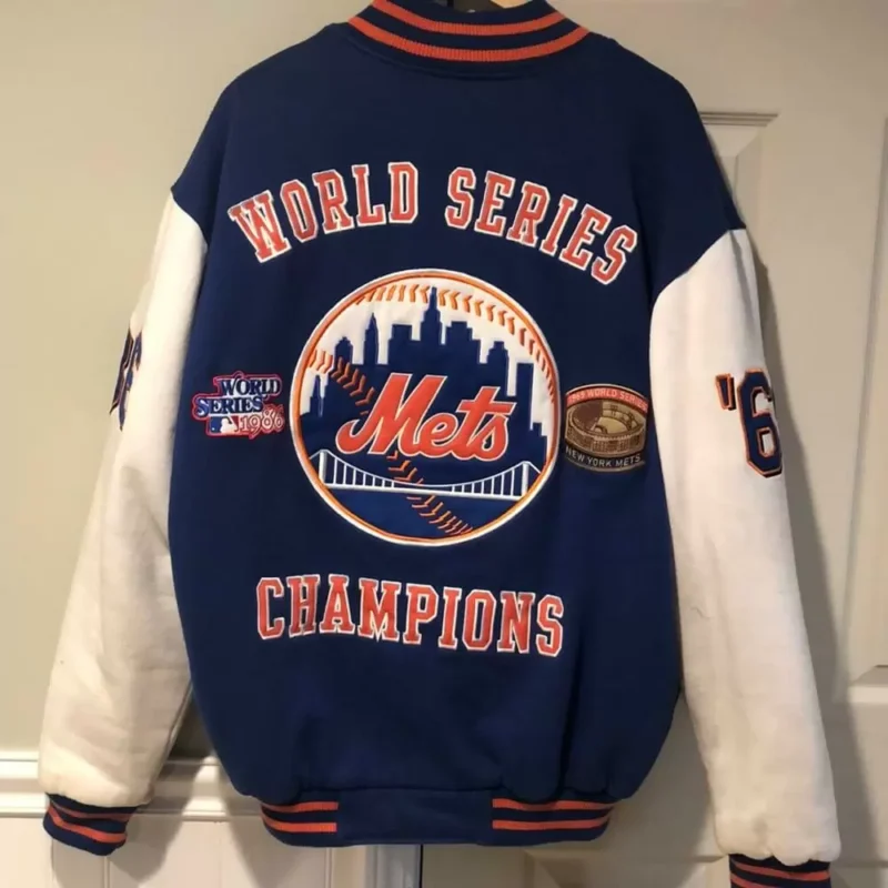 New York Mets 2 Time World Champions Series Jacket