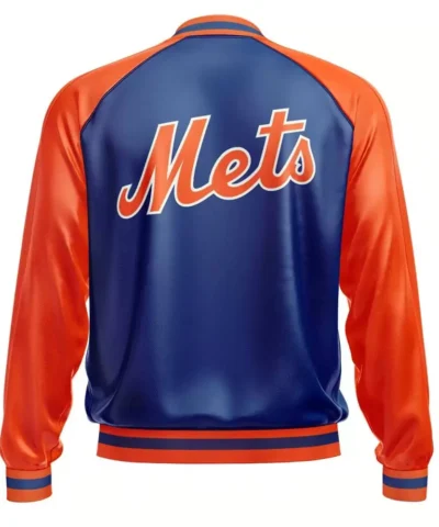 New York Mets MLB Leather Bomber Jackets