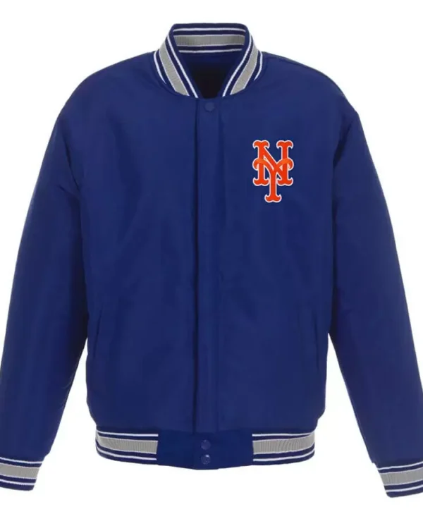 New York Mets Wool Jeff Hamilton Royal Jacket