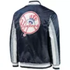 New York Yankees Ace Full Snap Satin Jackets