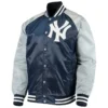 New York Yankees Lead Off Hitter Full Snap Satin Jacket