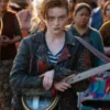 ODessa 2025 Sadie Sink Black Leather Jacket 600x729 1