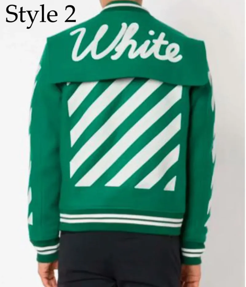 Off White 2015 Virgil Abloh Green Jacket