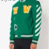 Off White 2015 Virgil Abloh Wool Green Jackets