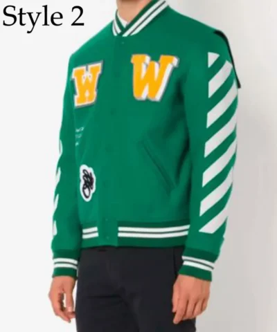 Off White 2015 Virgil Abloh Wool Green Jackets
