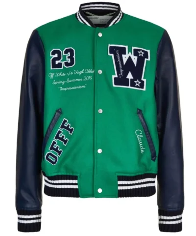 Off White 23 Eagle Green and Blue Jacket