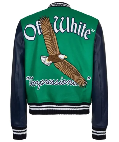 Off White 23 Eagle Green and Blue Jackets