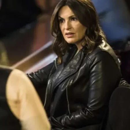 Olivia Benson Law Order Special Victims Unit Black Jacket 1