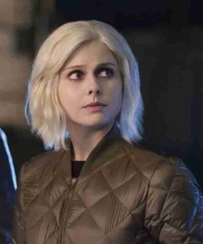 Olivia Moore Izombie Puffer Bomber Jacket
