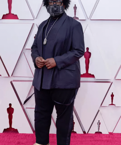 Omari Douglas Black Blazer