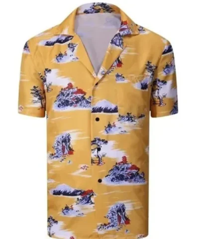 Once Upon A Time In Hollywood Brad Pitt Hawaiian Shirt