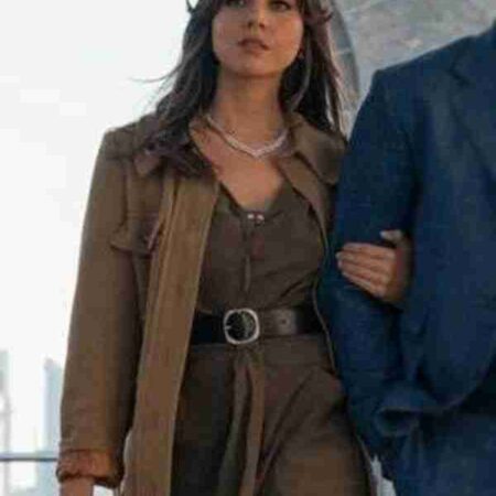 Operation Fortune Ruse de guerre Aubrey Plaza Coat