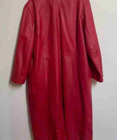 Pelle Leather Trench Coat