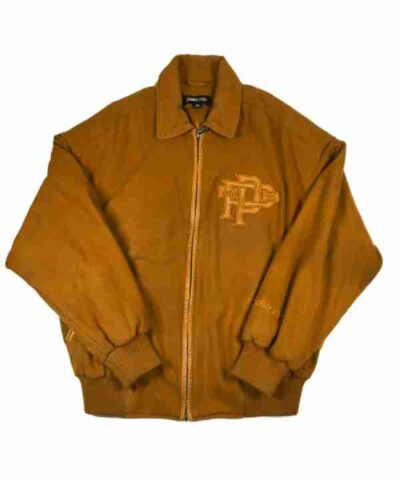 Pelle Pelle 1978 Mustard Wool Varsity Jacket