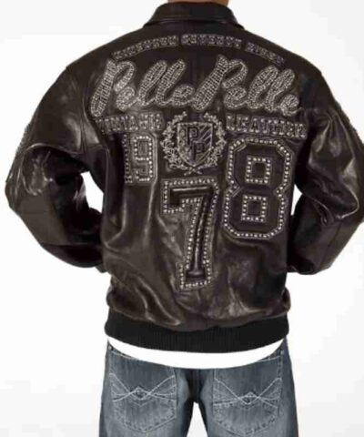 Pelle Pelle 1978 Vintage Dark Brown Leather Jacket