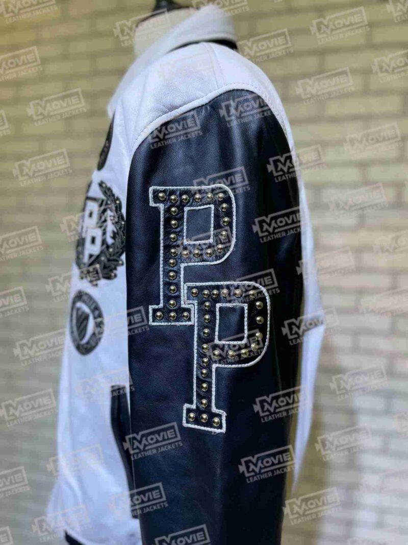 Pelle Pelle 1978 Vintage White Leather Jacket scaled 1