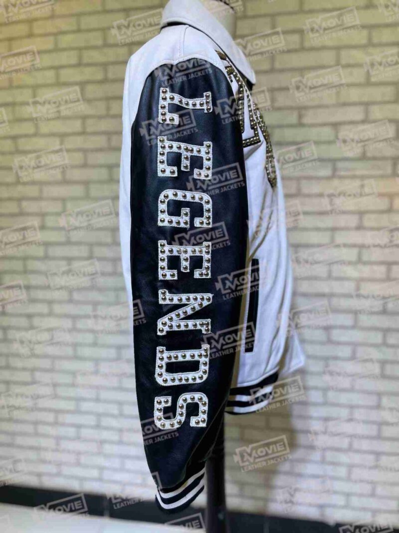 Pelle Pelle 1978 White Vintage Leather Jacket scaled 1