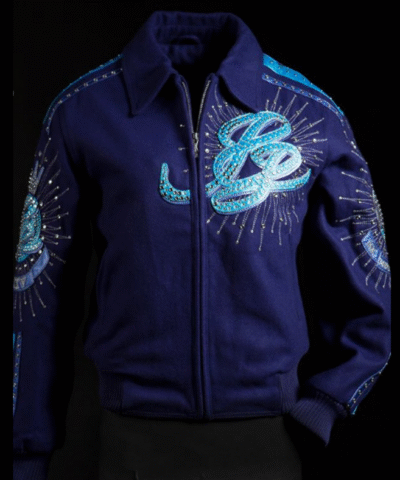 Pelle Pelle 35th Anniversary Blue Wool Jacket