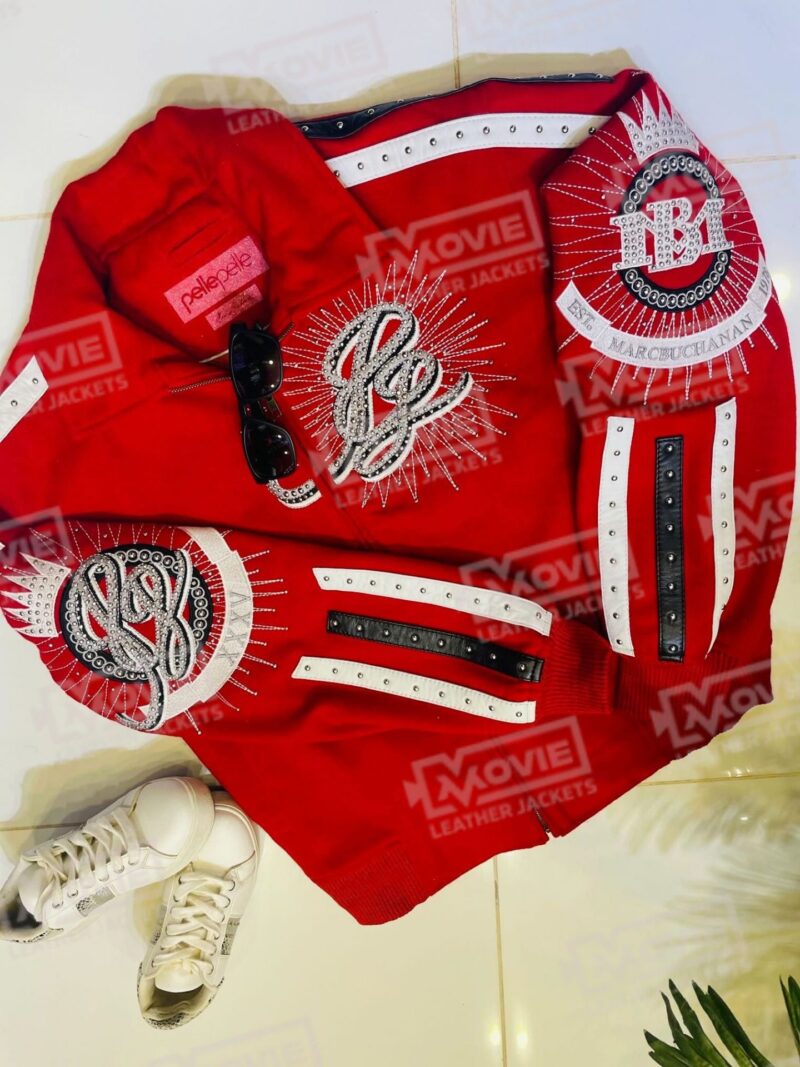 Pelle Pelle 35th Anniversary Red Jacket scaled 1