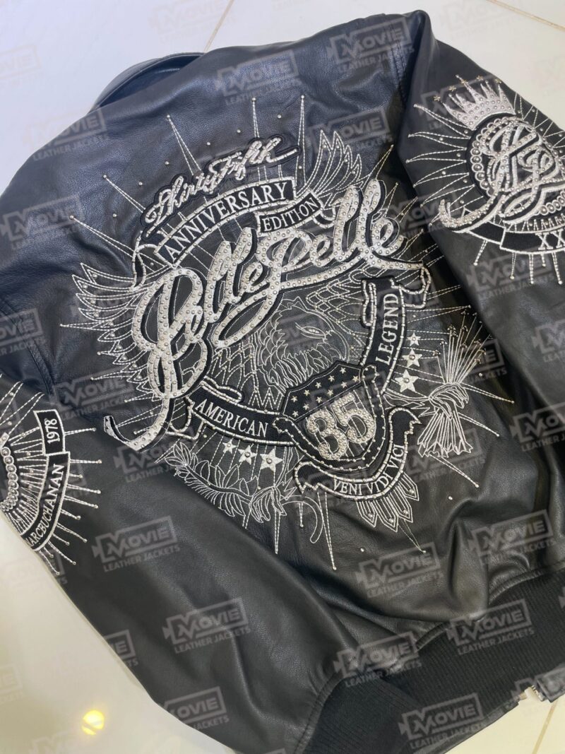 Pelle Pelle 35th Black Leather Jacket scaled 1