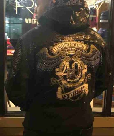 Pelle Pelle 40th Anniversary Black Hoodie