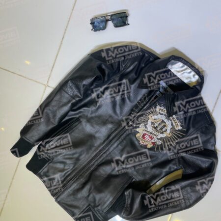 Pelle Pelle 40th Anniversary Black Jacket scaled 1