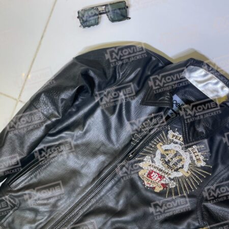 Pelle Pelle 40th Black Leather Jacket scaled 1