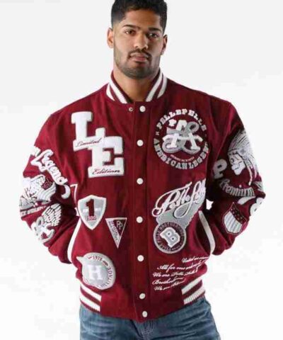 Pelle Pelle American Legend Limited Edition Maroon Jacket