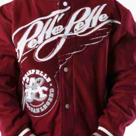 Pelle Pelle American Legend Maroon Jackets