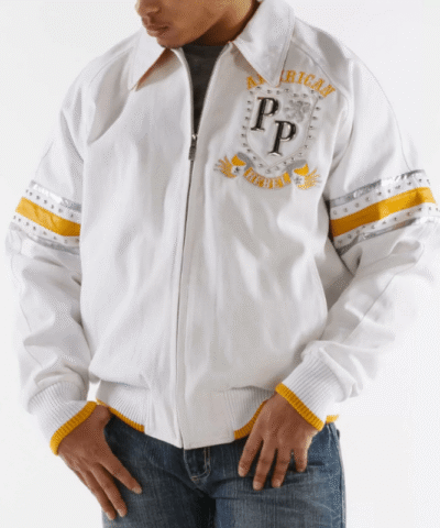 Pelle Pelle American Rebel White Jacket