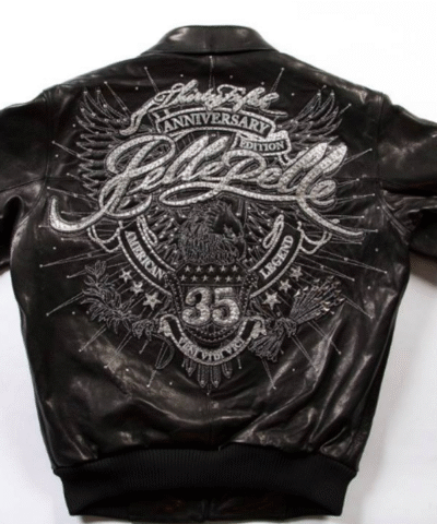 Pelle Pelle Anniversary Black Leather Jacket