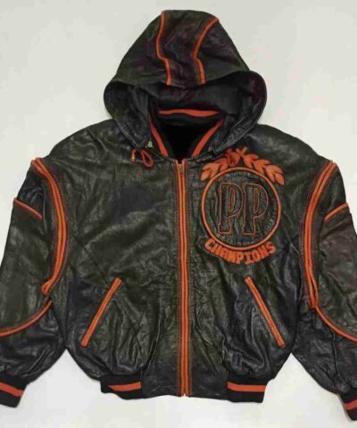 Pelle Pelle Baseball Soda Club Leather Jacket