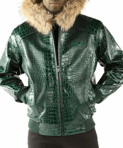 Pelle Pelle Basic Nile Cayman Green Jacket