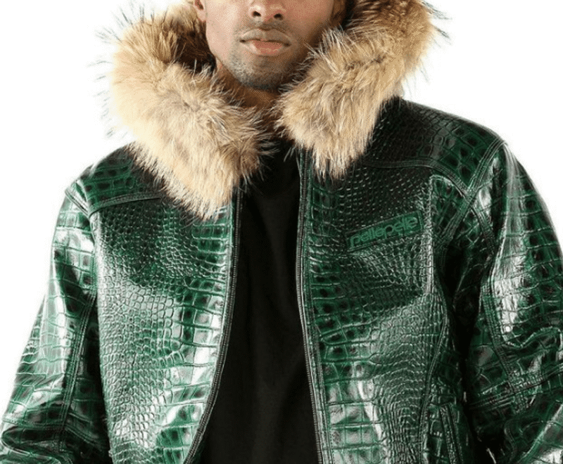 Pelle Pelle Basic Nile Green Cayman Jacket