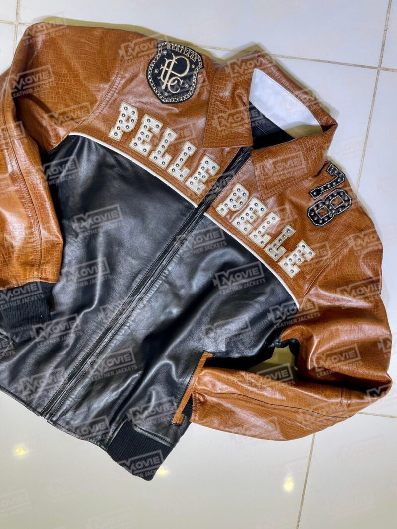 Pelle Pelle Black Leather Jacket scaled 2