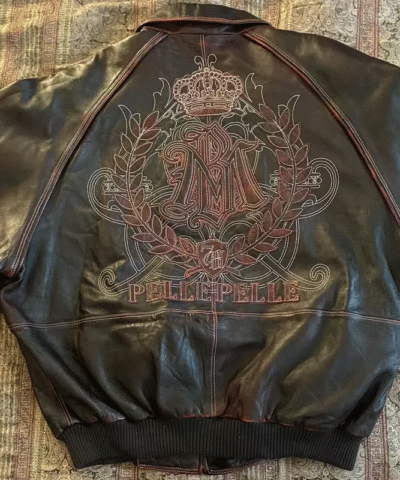 Pelle Pelle Black Marc Buchanan Leather Jacket 1