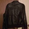 Pelle Pelle Black Rib Knitted Cuffs Jacket