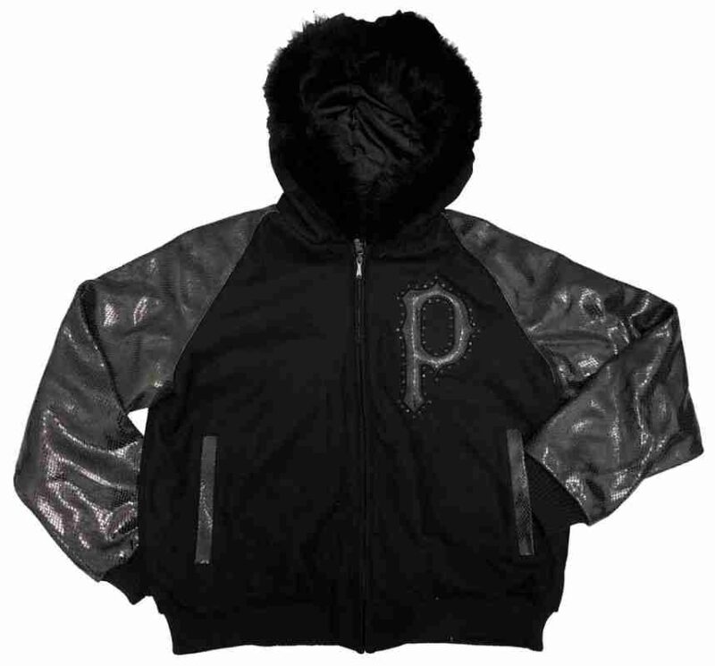 Pelle Pelle Black Snake Print Wool Jacket