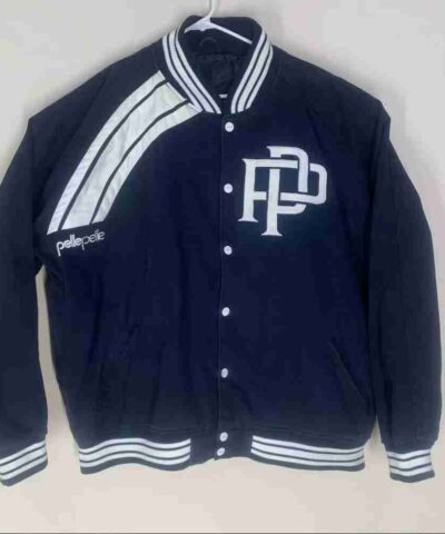 Pelle Pelle Blue Vintage Varsity Jacket