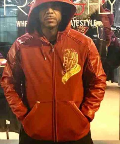 Pelle Pelle Born Raised Brown Hoodie