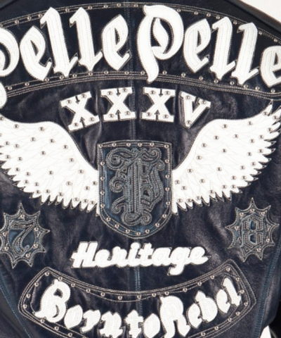 Pelle Pelle Born To Rebel Abrasion Jacket