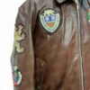 Pelle Pelle Brown 1978 Leather Zippered Jacket