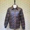 Pelle Pelle Brown Bomber Leather Zippered Jacket